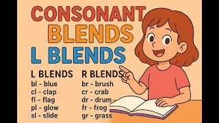 Consonant Blends Part-1 | L Blends & R Blends | Phonics for Kids | Learn Blending Sounds