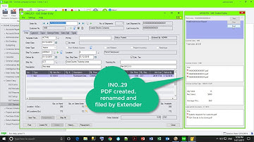 Extender for Sage 300 - Auto-Create, File & Email OE Invoices (Script Demo)
