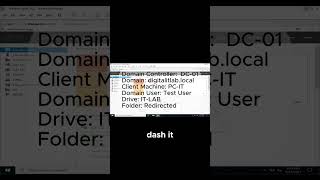 Learn Folder Redirection in Windows Server 2022 #technology #tech #windows #computer #microsoft