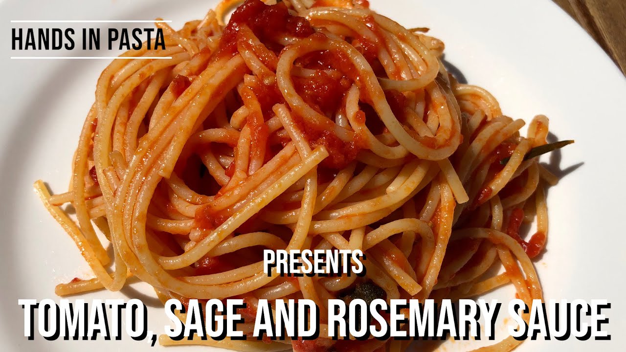 Rosemary & Sage Tomato Sauce Family Recipe YouTube