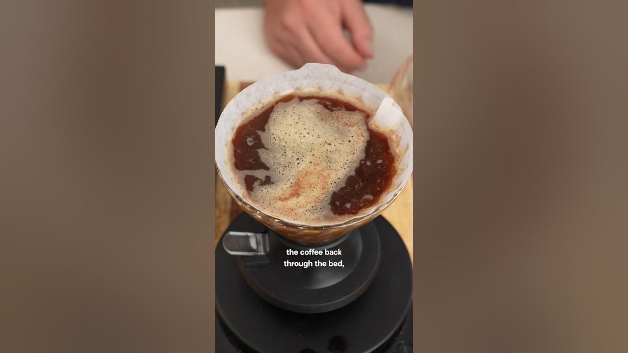 French press with coffee