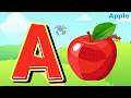 A for Apple 🍎 | ABC Friendly Hedgehogs 🦔 | Easy Letter Learning | Mini Shark 🦈