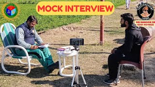 1. MOCK INTERVIEW#army #issb#pma#fia#asf#nts#ppsc#police#mod#fpsc#cadetcollege#MCJ#MCM#paf