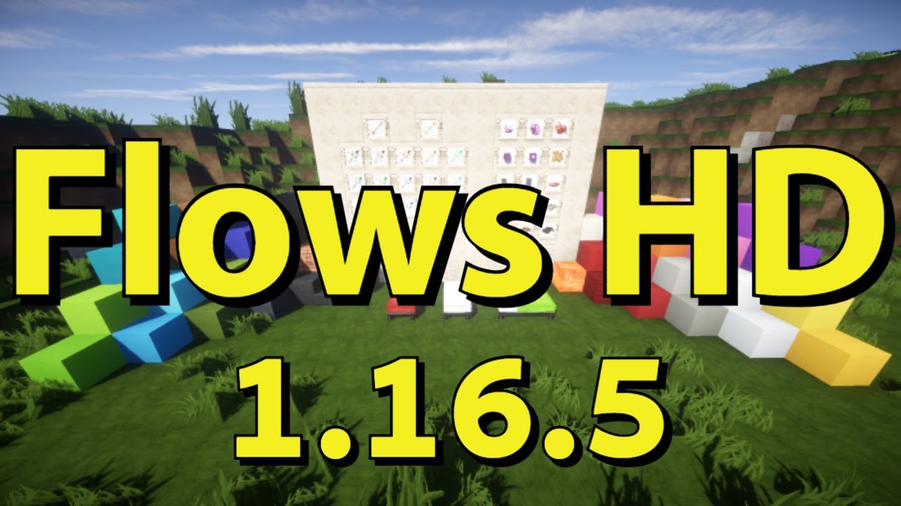 1 16 5 How To Easily Install And Download Flows Hd Resource Pack Youtube