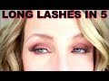 QUICK AND EASY WAY TO APPLY FALSE LASHES  TIPS AND TRICKS