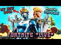 I got my new duo   road to unreal  grinding ranked  fortnite live  road to 300 subs