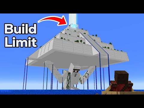 I Built the Worlds Largest Iron Beacon in Minecraft Hardcore