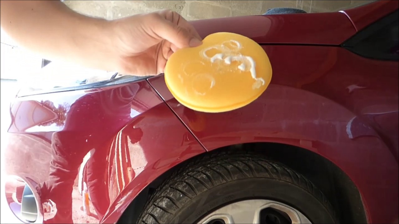 Camoufler une rayure sur une carrosserie