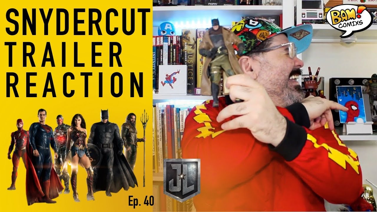 Justice League Snyder Cut Trailer Reaction Youtube