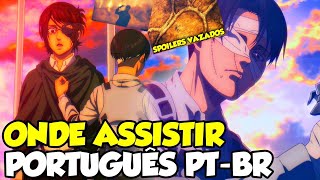 ONDE ASSISTIR SHINGEKI NO KYOJIN 4 TEMPORADA PARTE 3!! - Shingeki no kyojin  ep 88 