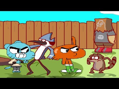gumball-and-rigby-vs-darwin-and-mo