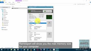 How To Know The Max Memory (RAM) Size Supported By your Computer screenshot 3