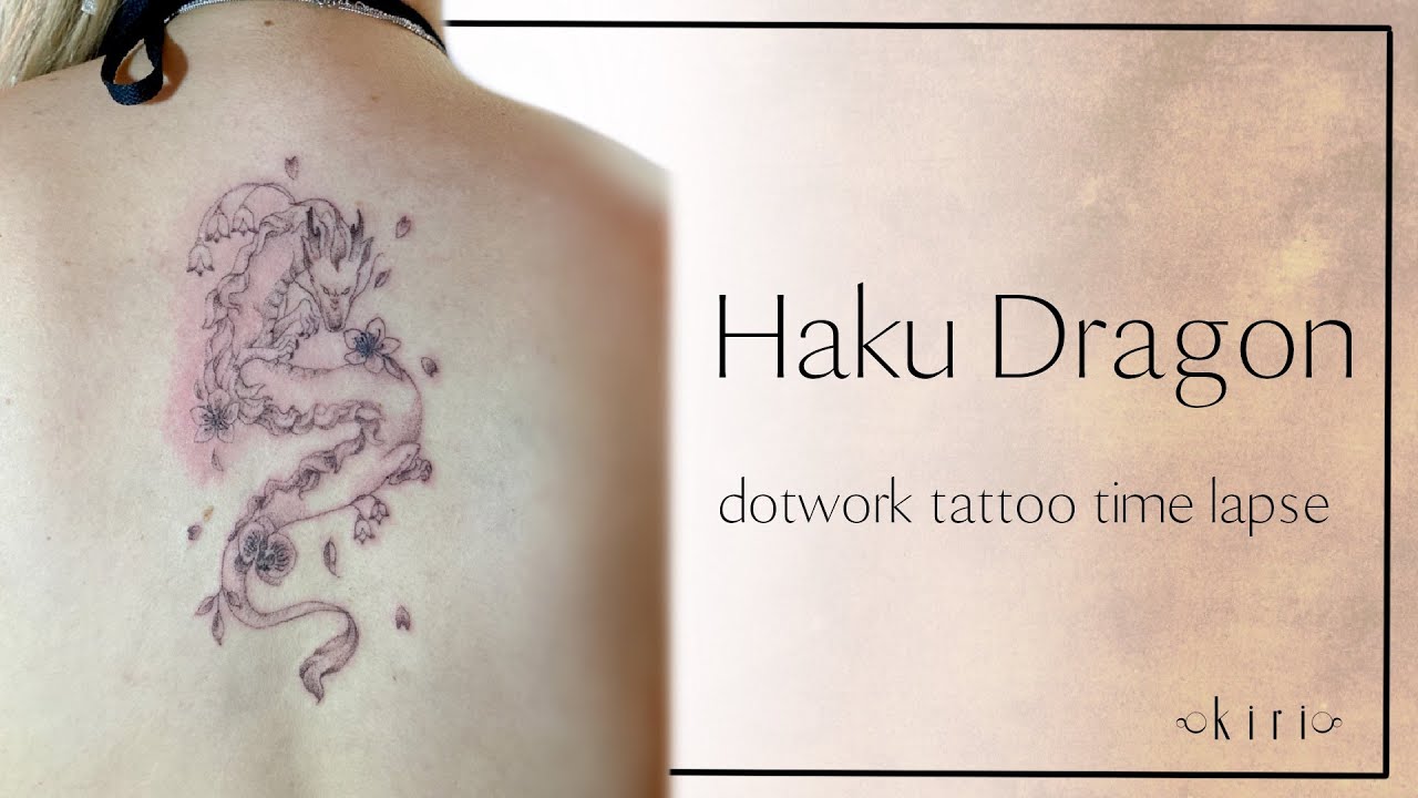 Haku for Clara Thank you so much  spiritedaway hakutattoo  Spirited  away tattoo Simplistic tattoos Tattoos for women