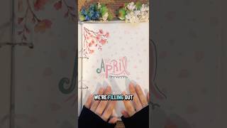 Let’s fill my April bullet journal pages 😍😌✌️