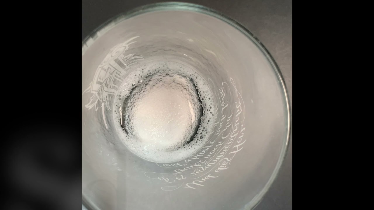 Schulexperiment Ei in Essig - 13 Stunden in Zeitraffer