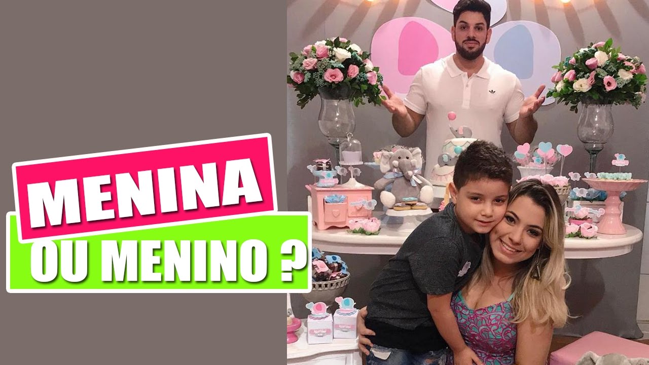 É MENINA OU MENINO? - CHA REVELAÇÃO 