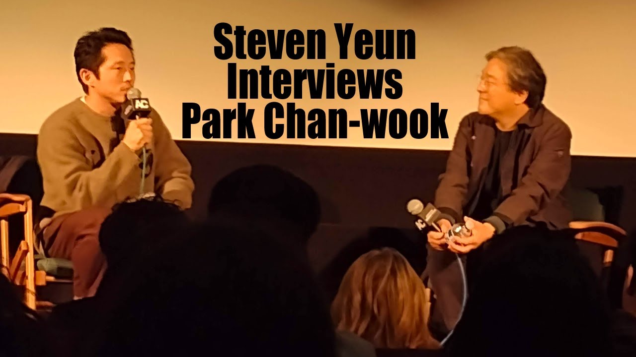 Steven Yeun Interviews Park Chan-wook about Decision to Leave. Los Angeles, CA January 15, 2023