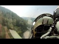 Extreme low flying in an fa18 hornet