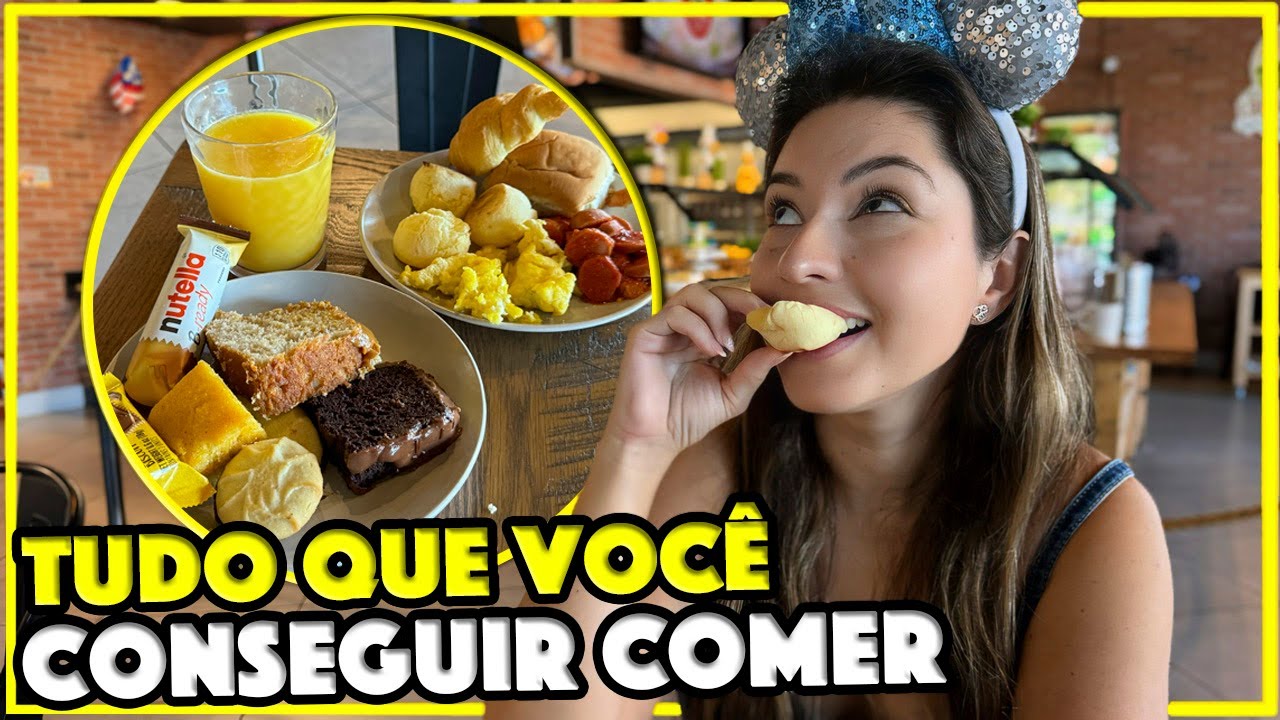 CAFÉ DA MANHÃ BRASILEIRO EM ORLANDO - PERTO DA DISNEY