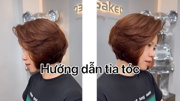 Hướng dẫn tỉa tóc cho mẫu Bob layer