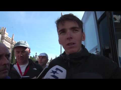 Romain Bardet - interview d'arrivée - 7e étape - Tour de Catalogne ...