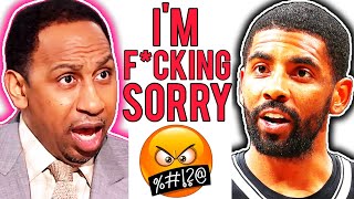 Stephen A. Smith F*CKING APOLOGIZES to Kyrie Irving ‼️🤯