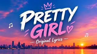 🎵 PRETTY GIRL 💗 | Original English Song Lyrics | Dreamy Indie Pop Vibes ✨