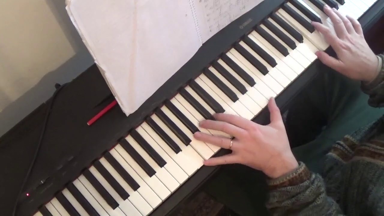 Solamente una vez (Bolero) Piano tutorial