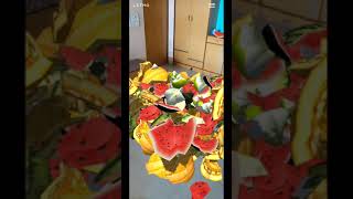 Fruit Ninja clone prototype (Augmented Reality)