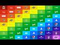Full Best Animation Logos Form COLOR PALETTE 🎨🎨🌈 V8 (MUST-SEE ENDING!)