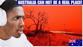 American Reacts to Australian Red Sky || Cyclone Narelle Paints WA Town Red