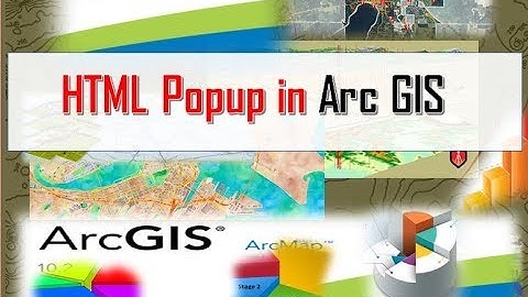 #HTML Popup tool in #Arc #GIS | Tutorial 37 | #TechwithFun