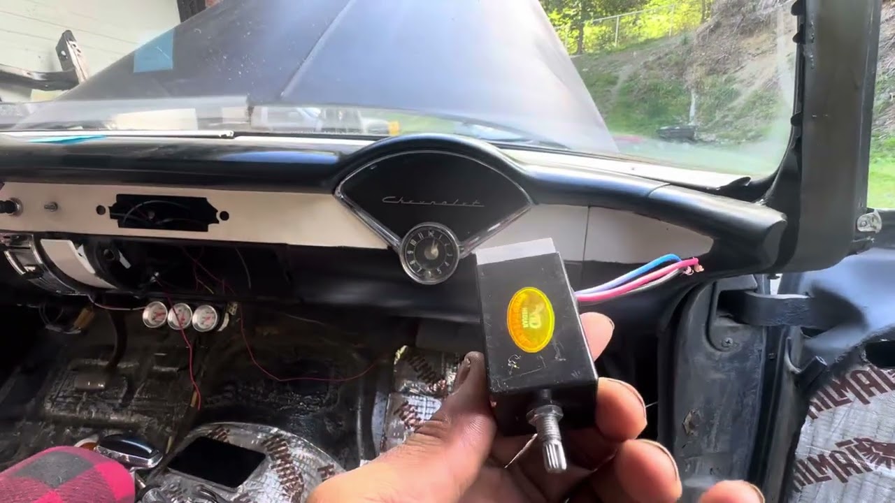 1956 Chevy Belair  electric adjustable fan switch from Amazon.        🤣                