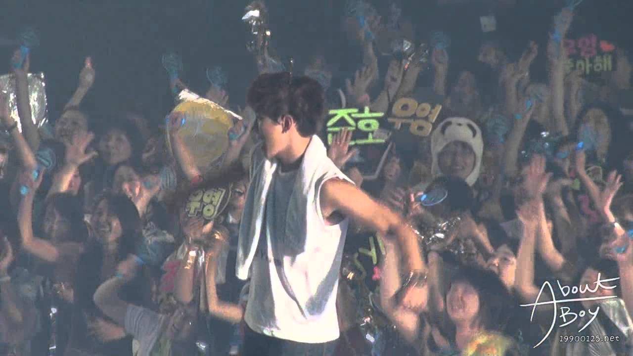 [FANCAM] 120818-19 JUNHO JYP Nation in Japan - highlights