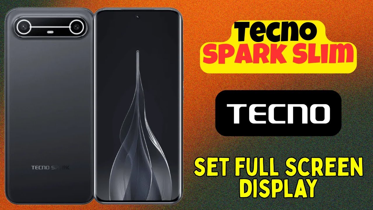 Как настроить полноэкранный режим на Tecno Spark Slim