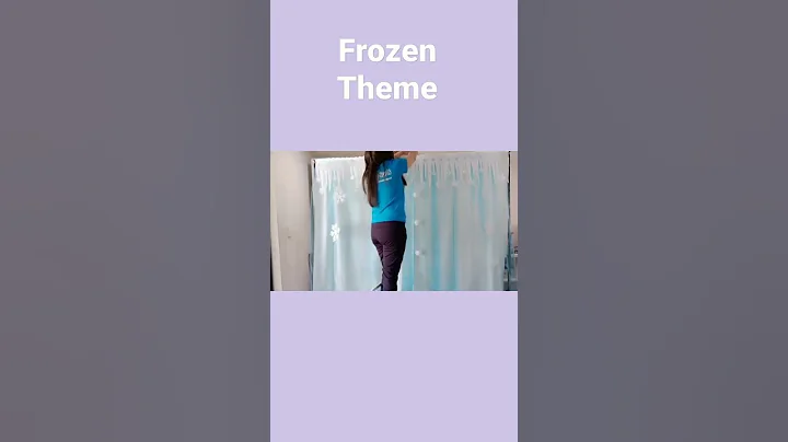 Frozen Theme Birthday Decoration