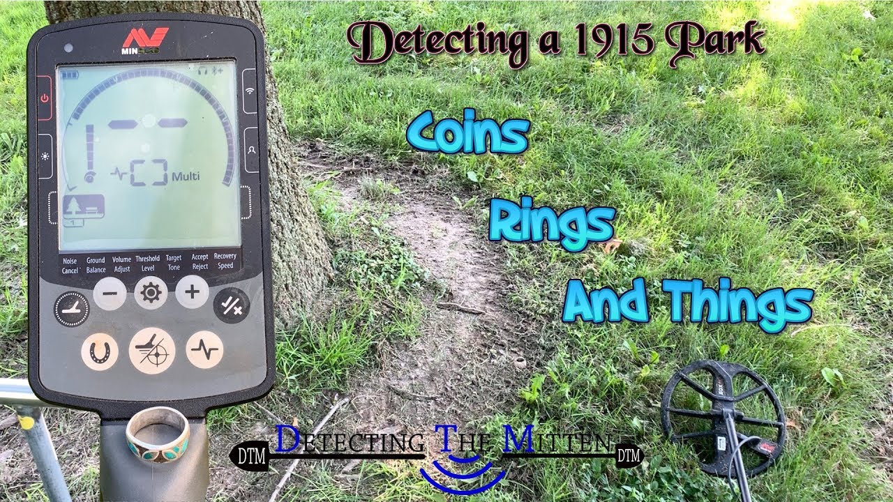 Metal Detecting a 1915 Park YouTube