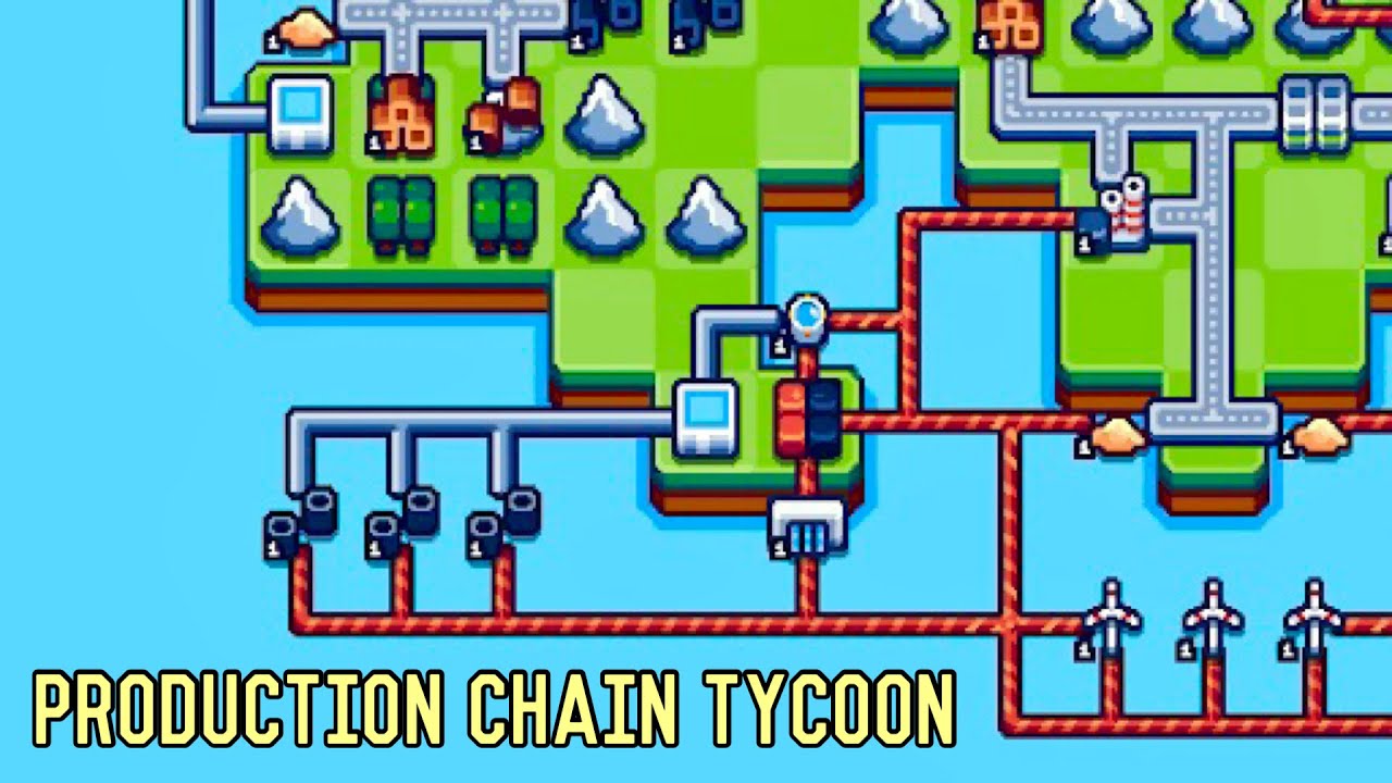PRODUCTION CHAIN TYCOON | iOS | Global | First Gameplay - YouTube