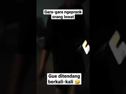 Gara-gara ngeprank orang lewat, gue di tendang berkali-kali #shortvideo #prank #videoprank @MasWardoyo23