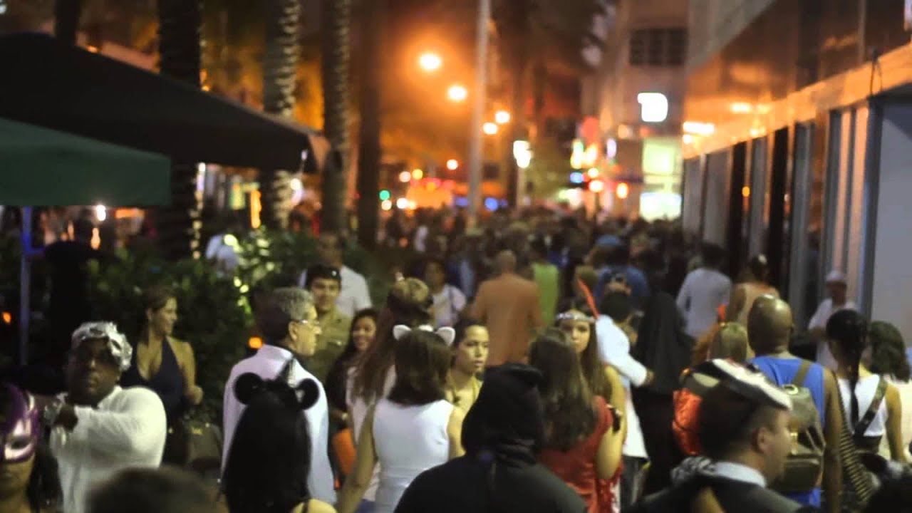 Miami Beach Halloween 2013 Part 2 HD YouTube
