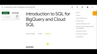 Introduction to SQL for BigQuery and Cloud SQL | Cloud SQL #sql Cloud #mscubetech