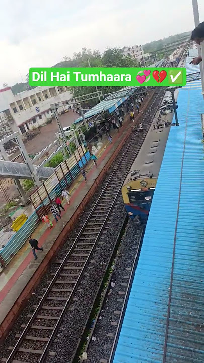 💞 Mastana Mausam Hai rangeen najara..#trendingsong #youtubeshort #railwaystation #viralshorts .. ✅