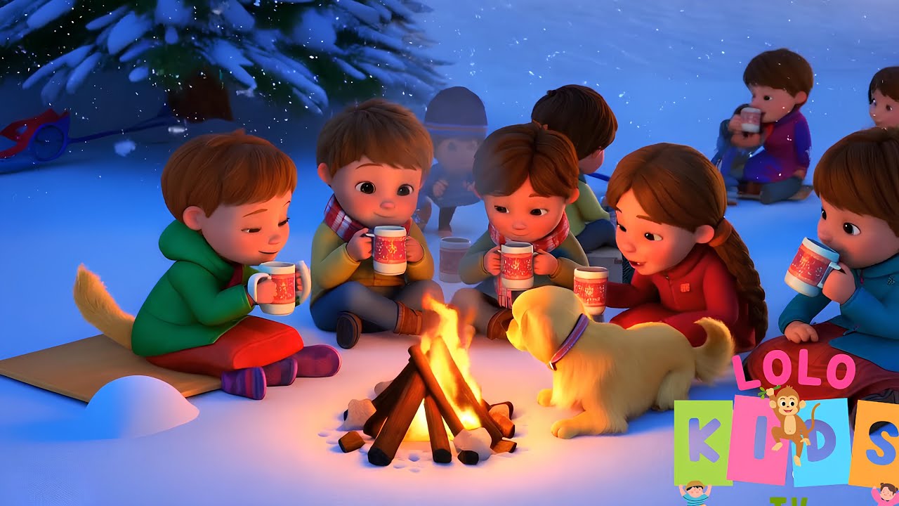 FUN Winter Song for KIDS to SING ALONG! Nursery Rhyme| Lolo Kids # ...