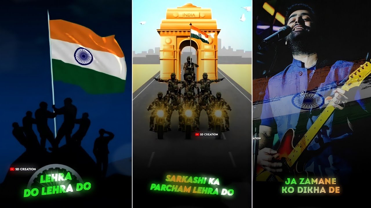 Best 75th Independence Day Special Live Status🇮🇳Lehra Do Arijit Singh New Whatsapp Status🧡#shorts 💕🌿