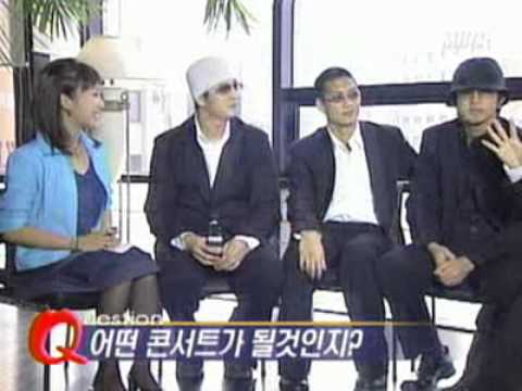 god (지오디) | Human Concert Conference & Interview (휴먼콘서트 기자회견 현장)