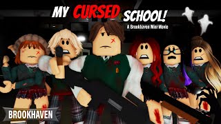 MY CURSE SCHOOL!!! | ROBLOX BROOKHAVEN 🏡RP  (CoxoSparkle) *HALLOWEEN SPECIAL*