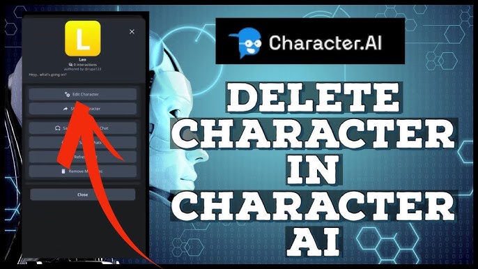Character ai delete character - IQChat