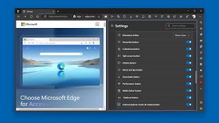 how to enable the new split screen feature in microsoft edge stable