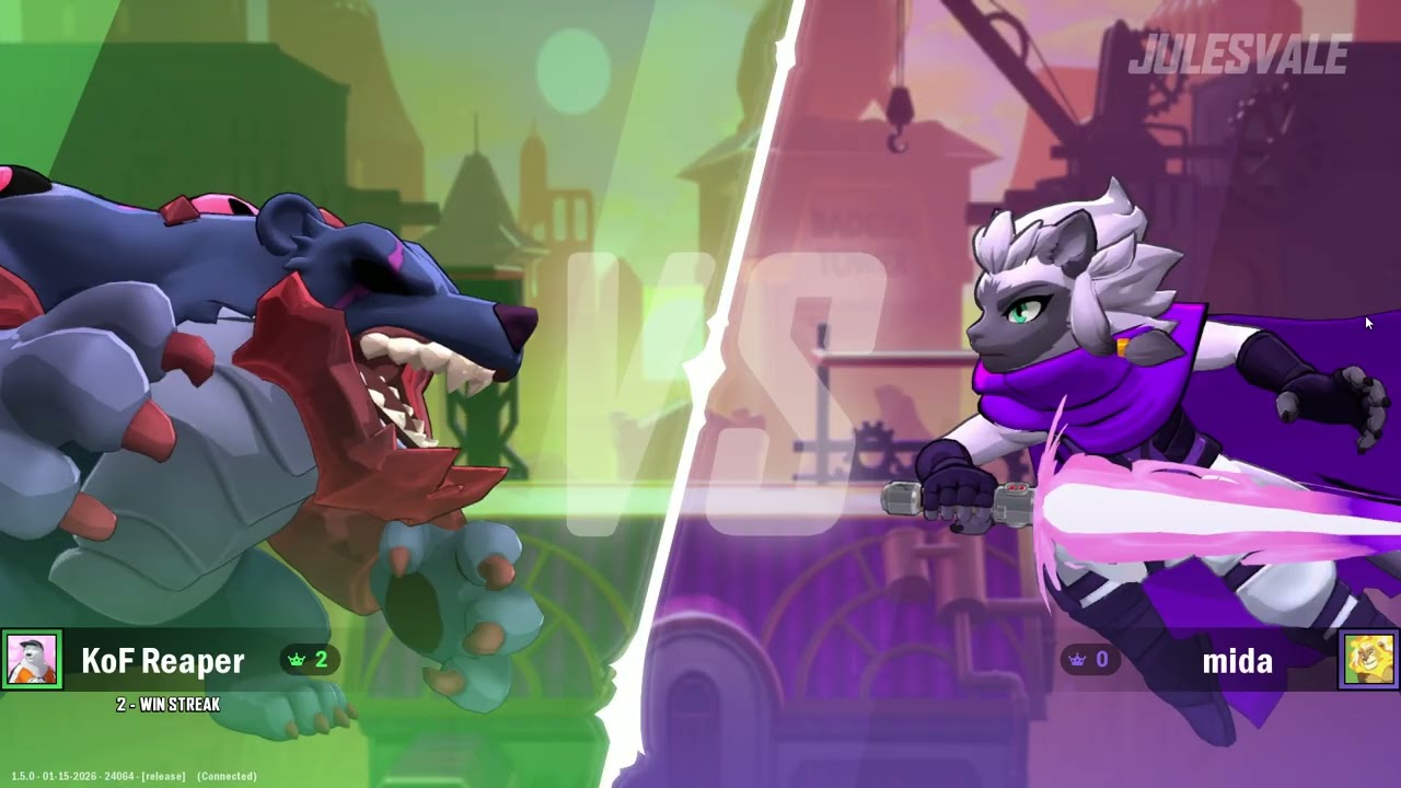 mida (clairen) vs reaper (etalus) - zeekly returns 3 LR2 - rivals of aether 2