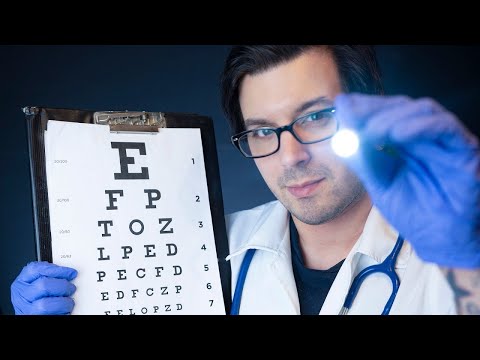 ASMR Craneal Nerve Exam (Complete Examination) | Sleepy Tingles